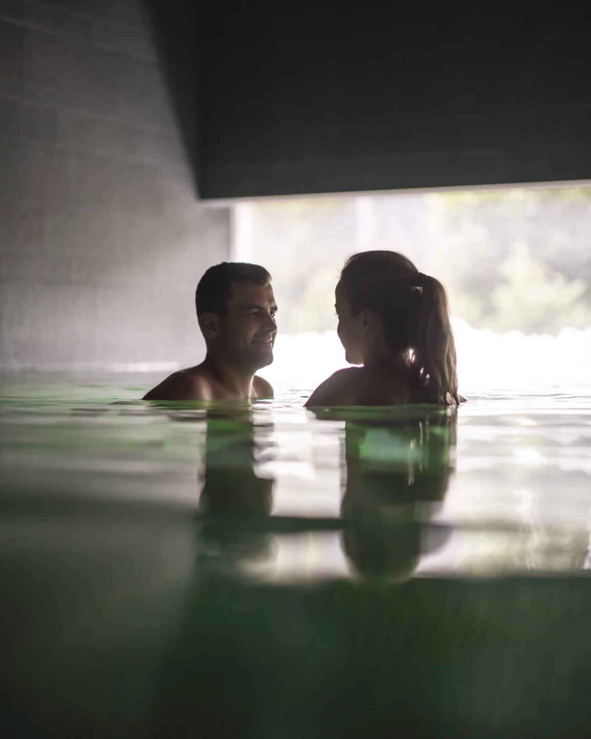 Warmwasserbecken im Römisch‑Irischen Bad